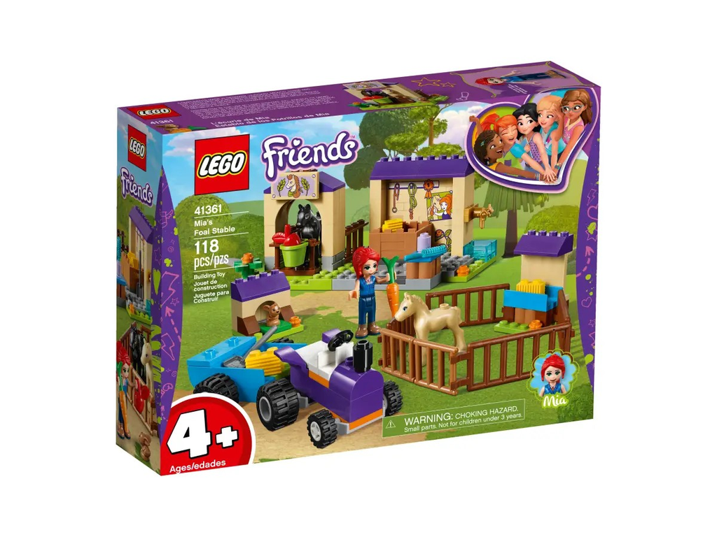 Lego friends mia's online foal stable