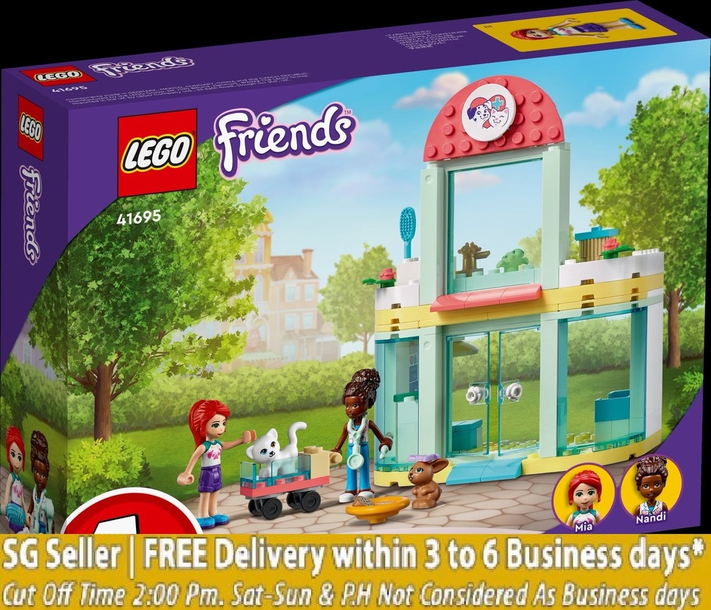 Friends 41695 Pet Clinic | My Toy Shop