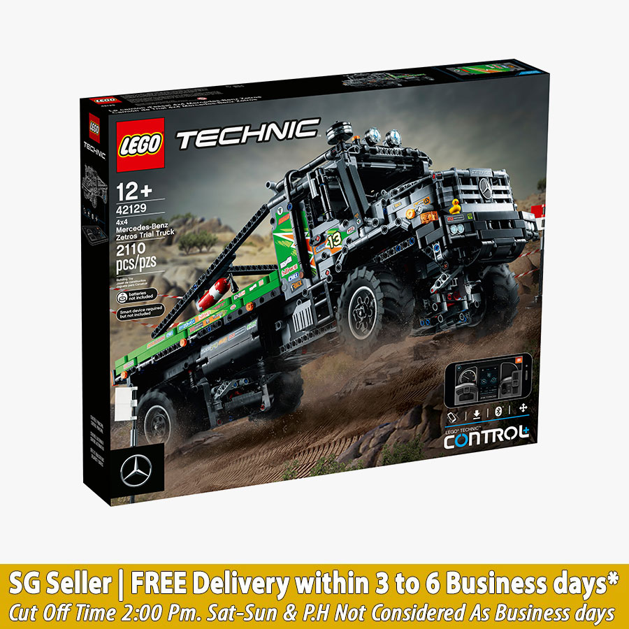 Mercedes benz zetros lego sale