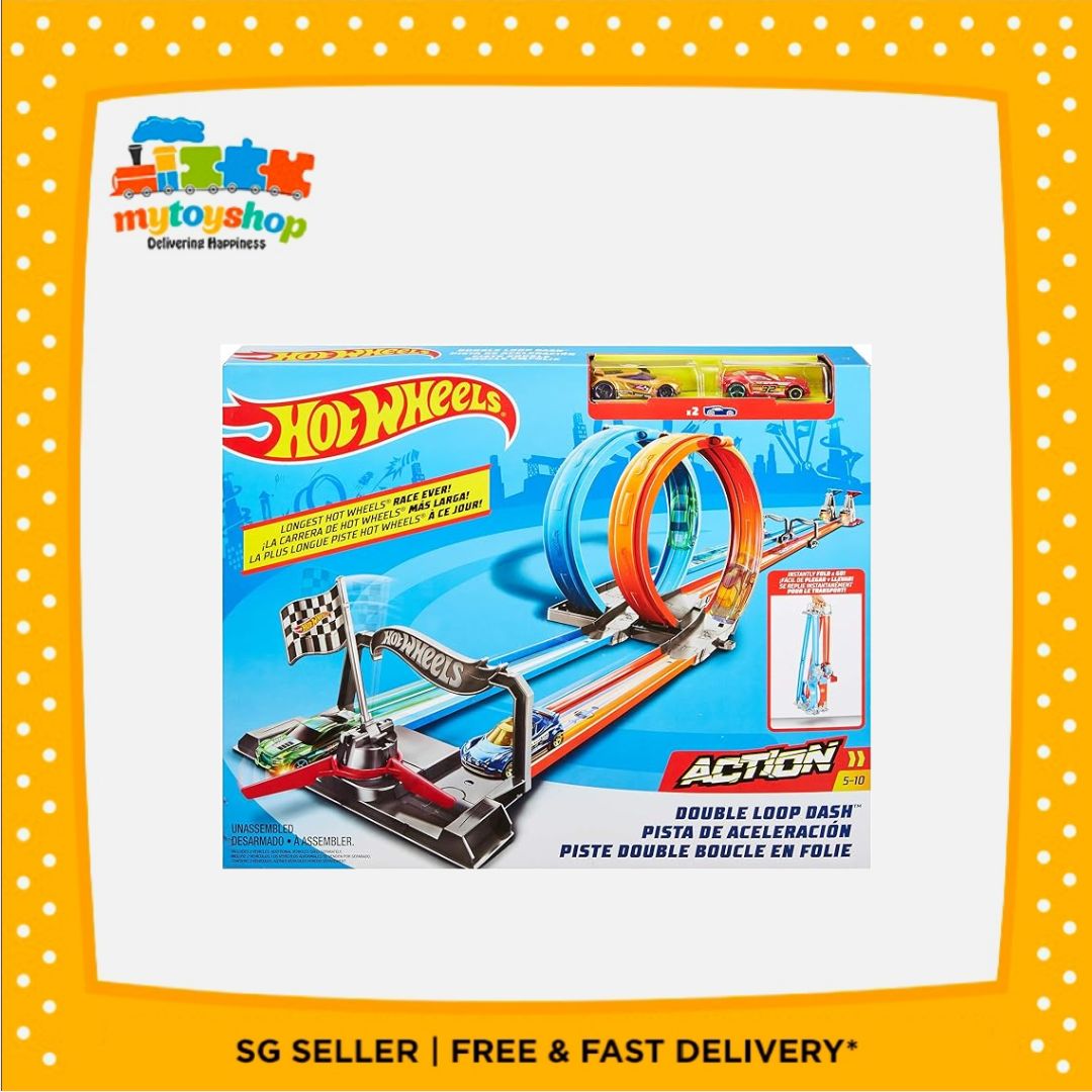 Hot wheels store double loop dash