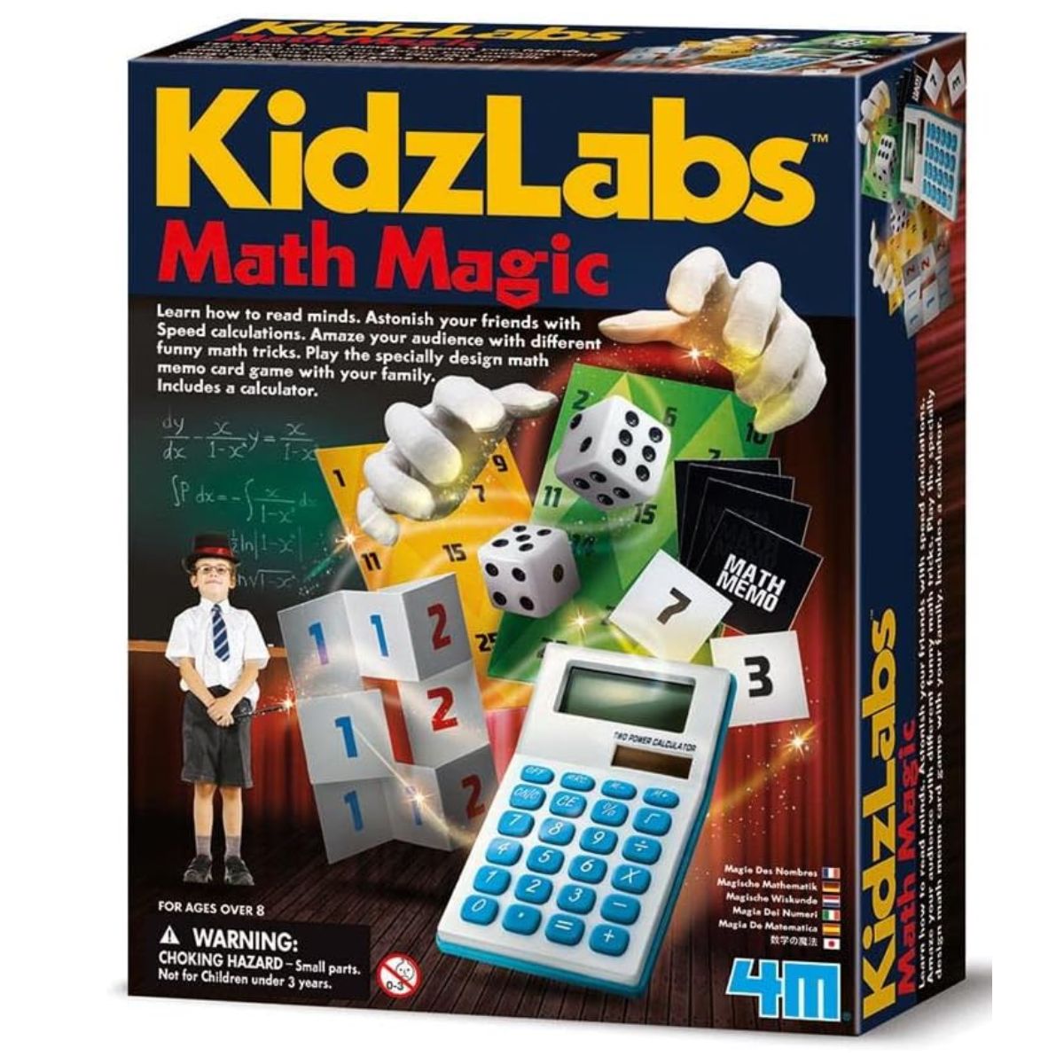 Juego Magia Niños 5 Años Kidzlab Maths Magic 4m - La Colmena
