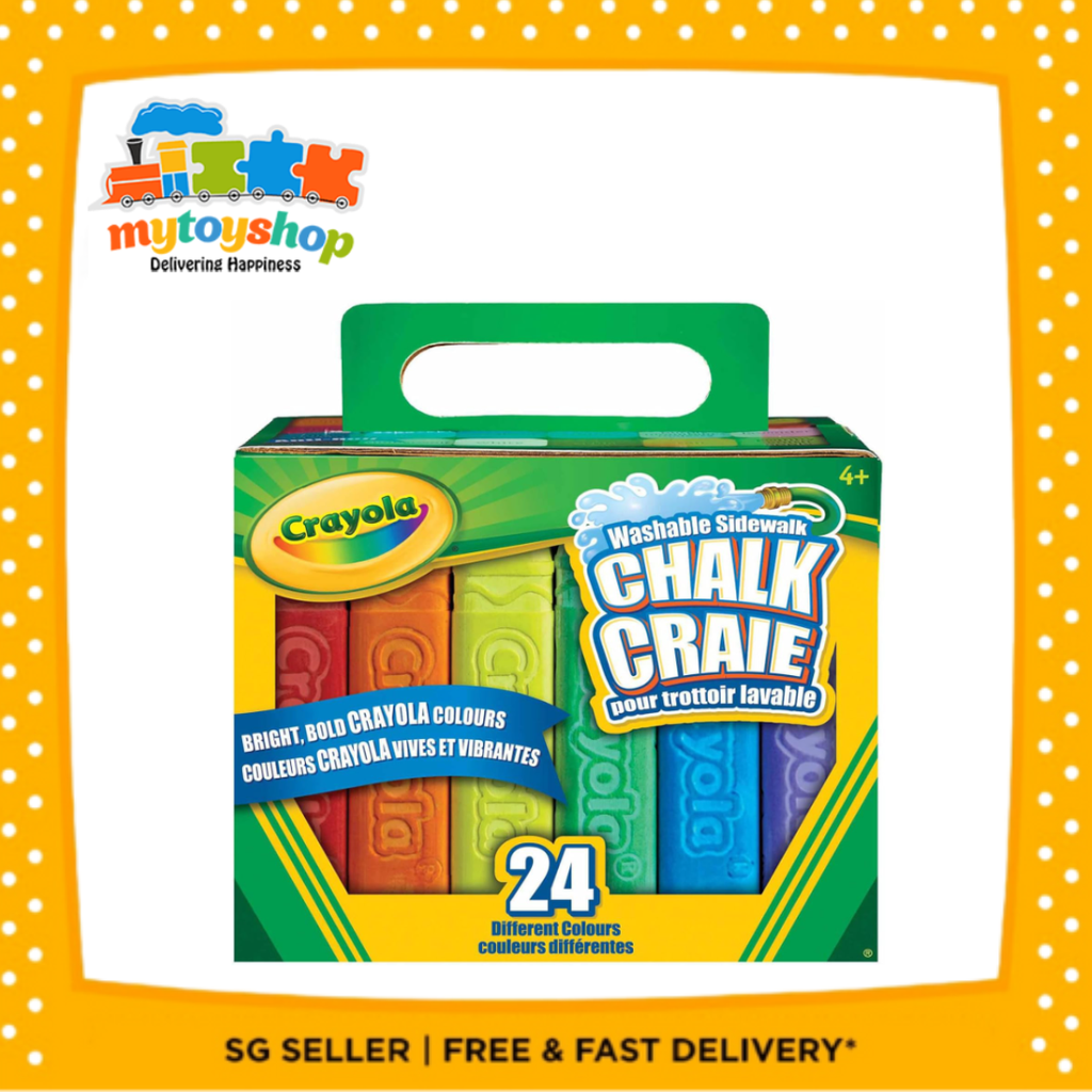Walmart Crayola Sidewalk Chalk Washable Sidewalk Chalk 24 Count Crayola –  Krazy Caterpillar - Main Image