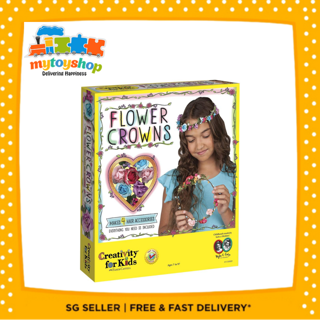 Creativity For Kids Flower Crowns | My Toy Shop