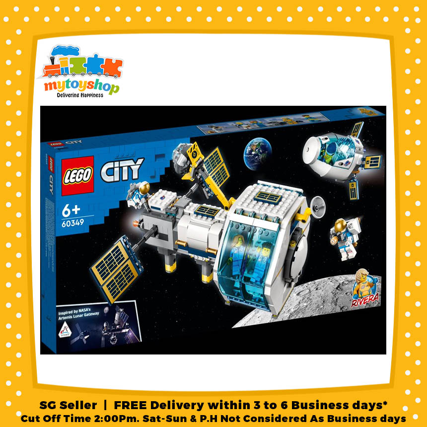 H・T LEGO 60349 City Lunar Space Station | My Toy Shop