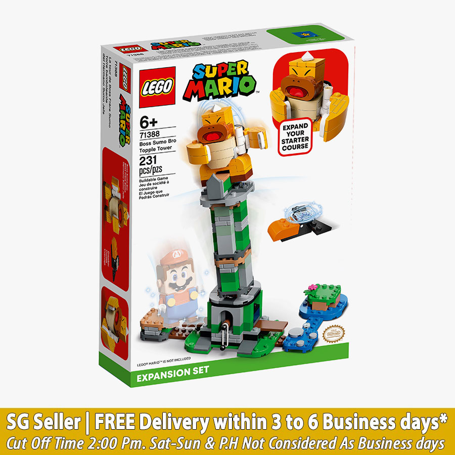 LEGO 71388 Boss Sumo Bro Topple Tower Expansion Set | My Toy Shop