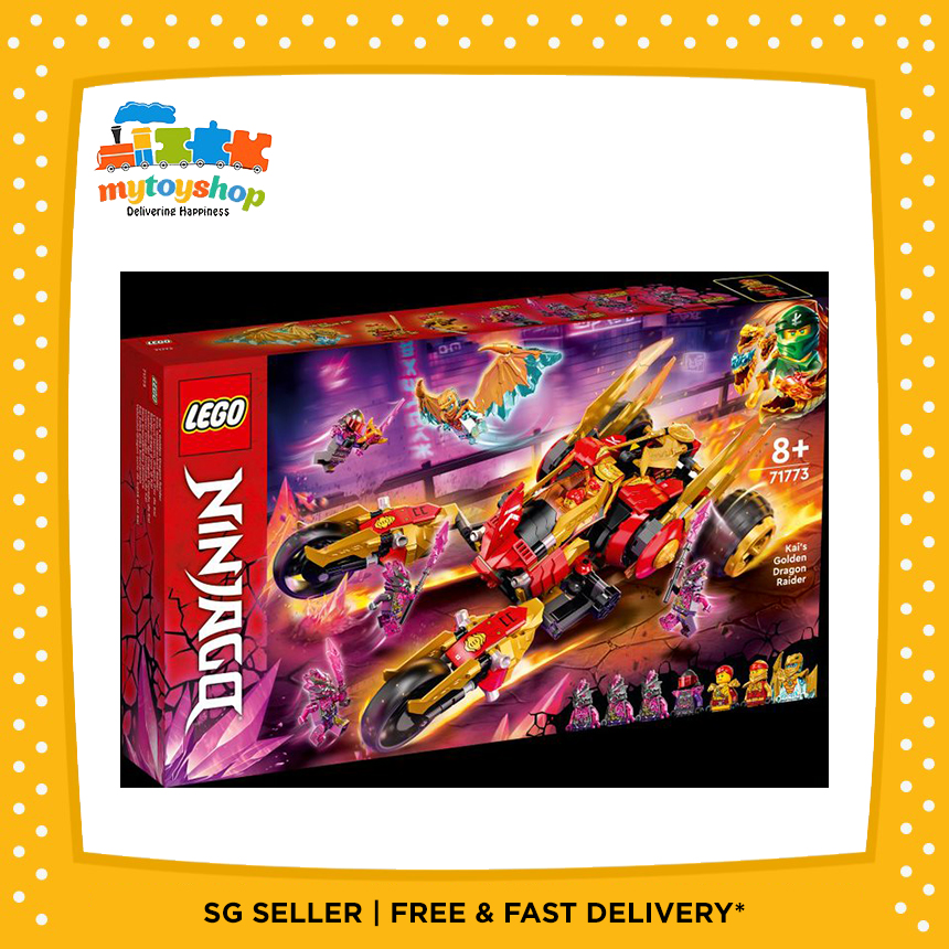 LEGO 71773 Ninjago Kai's Golden Dragon Raider My Toy Shop