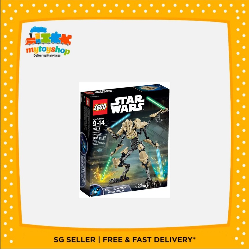 Lego star wars buildable figures general grievous hotsell