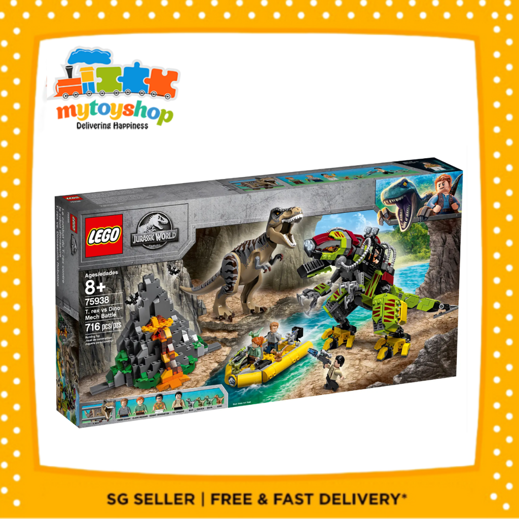 LEGO 75938 JW Trex vs Dino Mech Battle My Toy Shop