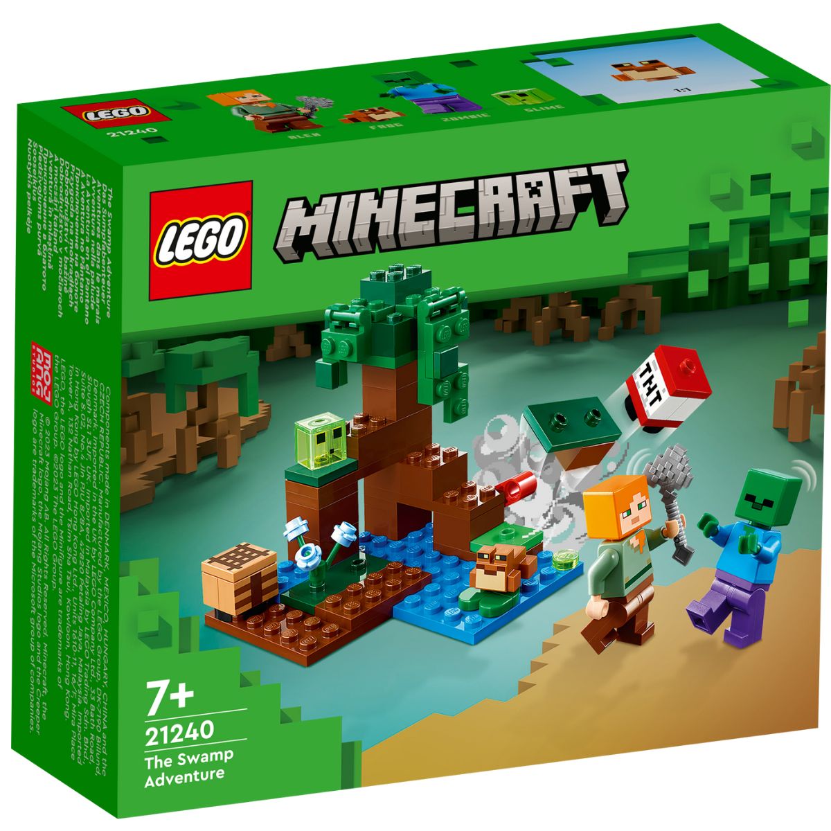 LEGO Minecraft 21240 The Swamp Adventure My Toy Shop