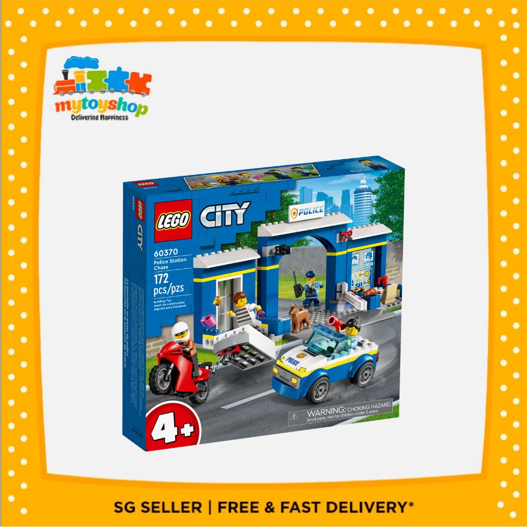 Lego 60370 City Police Station Chase