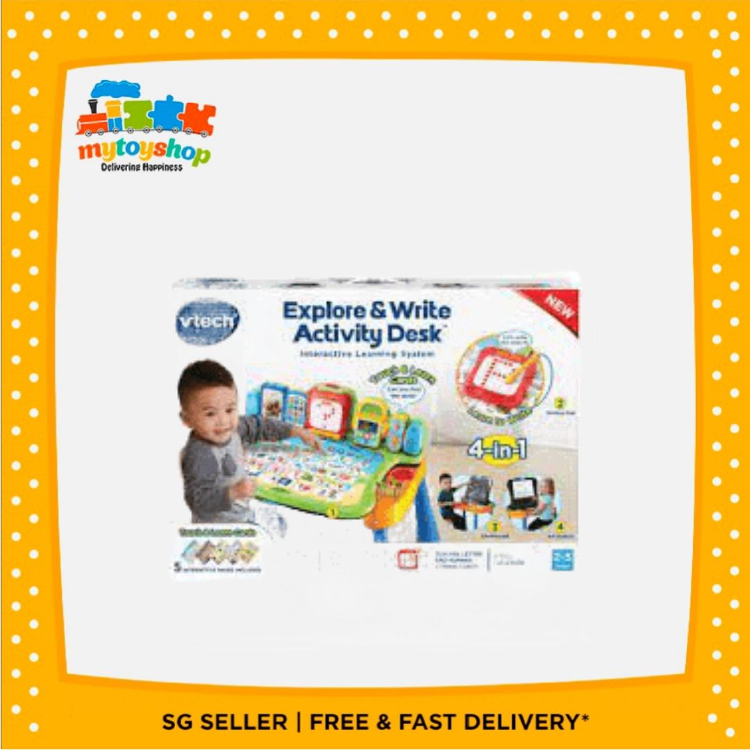 Vtech explore and write sales activity desk 4 in 1