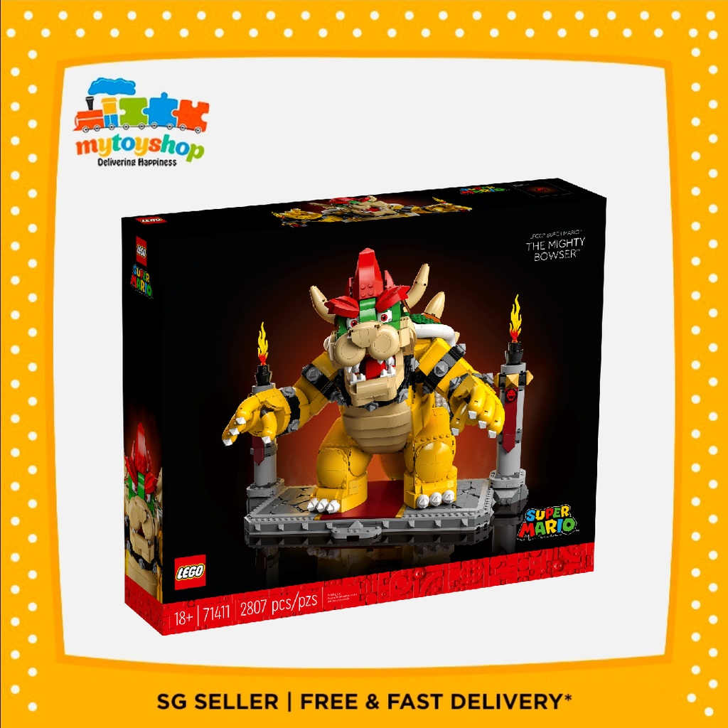 LEGO 71411 Super Mario The Mighty Bowser My Toy Shop