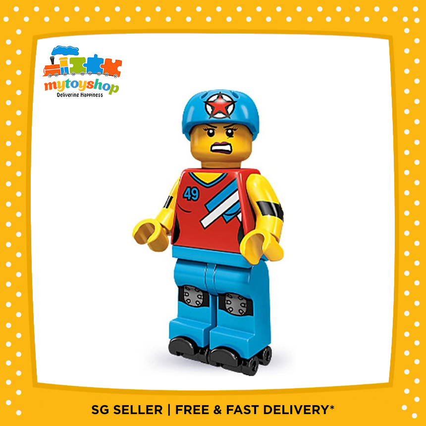 Lego 71000 Roller Derby Girl Minifigure | My Toy Shop Lego 71000 Roller Derby Girl Minifigure | My Toy Shop
