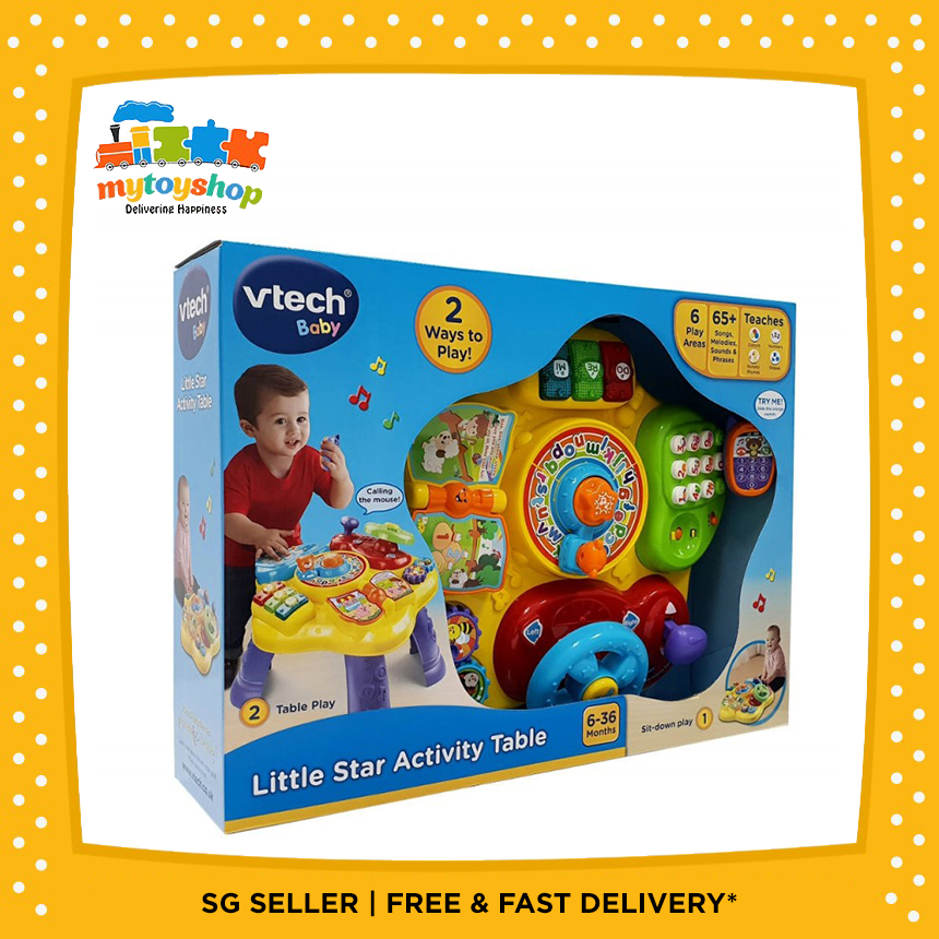 Vtech little deals star activity table