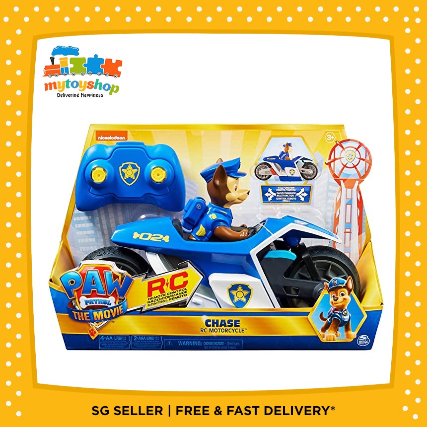 Paw patrol cheap chase motorcycle