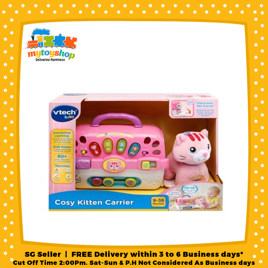 Cosy kitten carrier clearance vtech