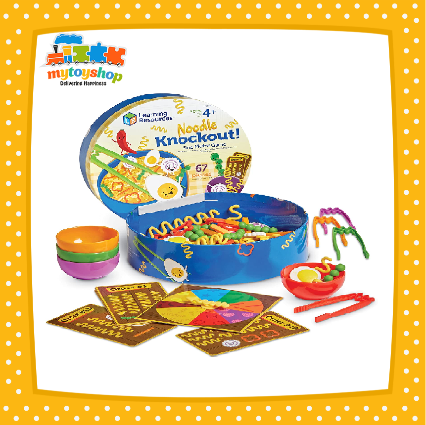 Learning Resources Noodle Knockout Fine Motor Game My Toy Shop