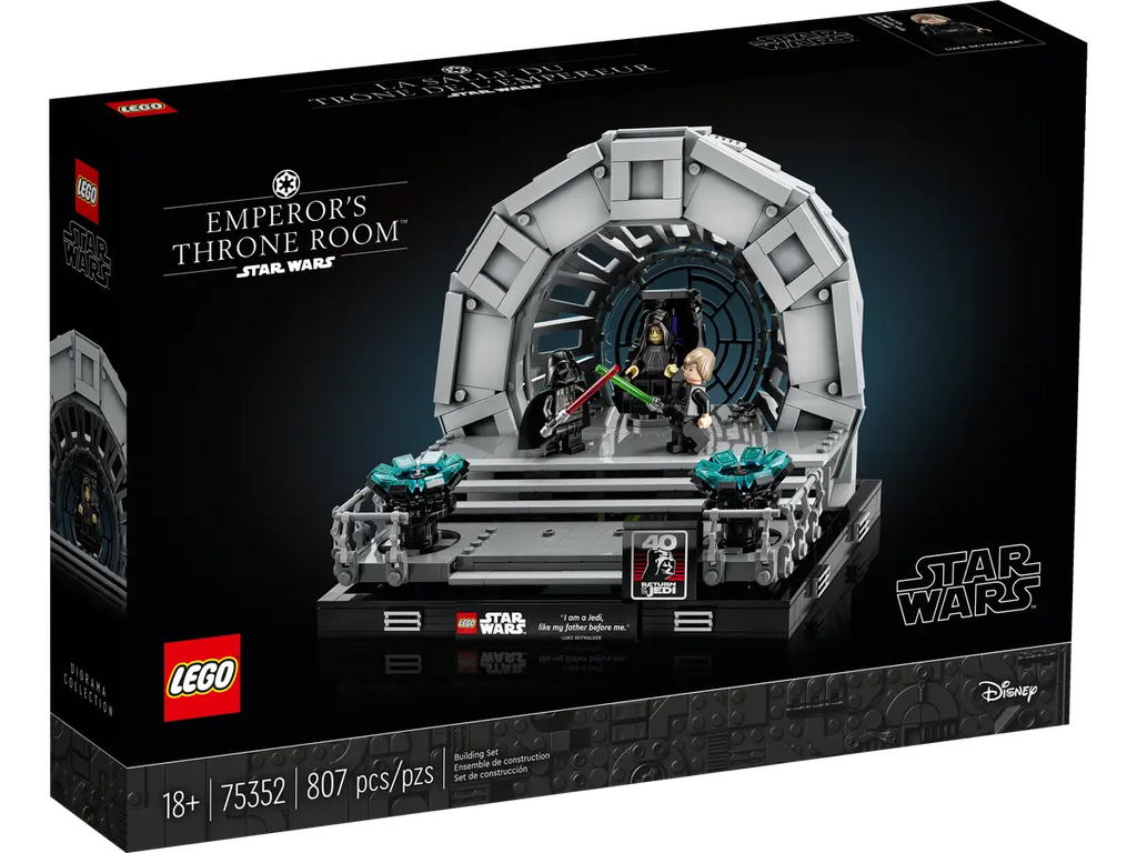 yuu LEGO 75352 Starwars Emperor's Throne Room Diorama | My Toy Shop