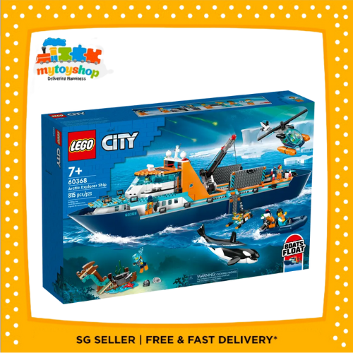 LEGO 60368 City Arctic Explorer Ship My Toy Shop