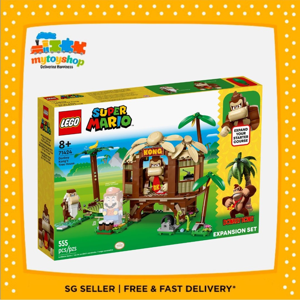 LEGO 71424 Super Mario Donkey Kong's Tree House Expansion Set My