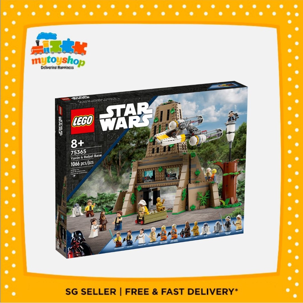 LEGO 75365 Starwars Yavin Rebel Base My Toy Shop
