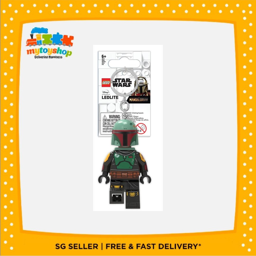 The mandalorian lego keychain sale