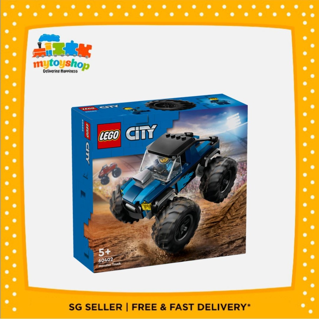 Blue Monster Truck 60402, City