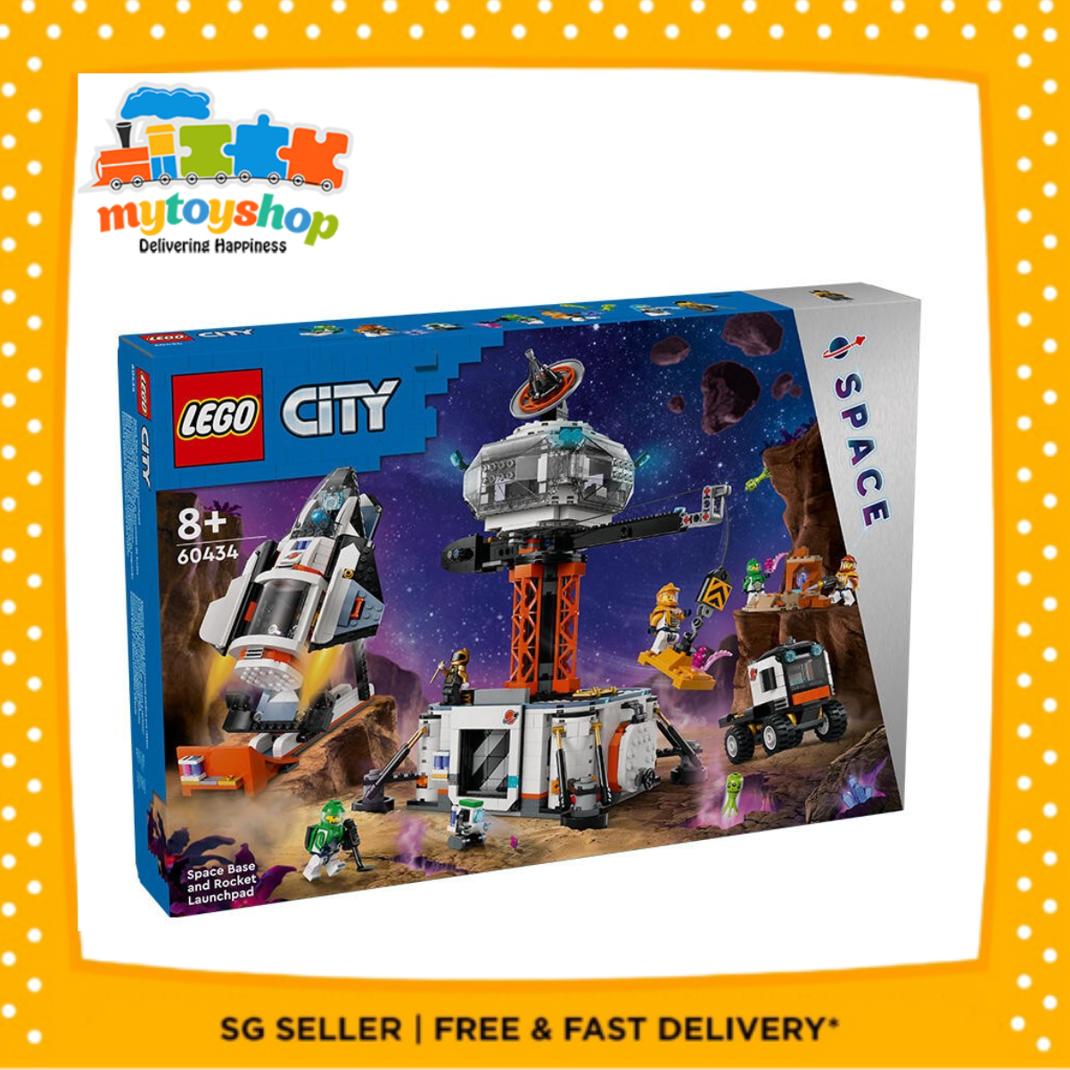 LEGO 60434 City Space Base and Rocket Launchpad | My Toy Shop