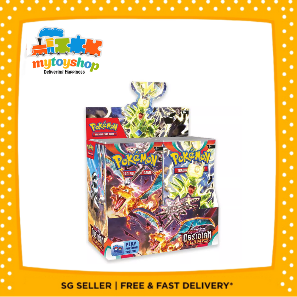 ポケットモンスター Pokemon TCG Scarlet and Violet Obsidian Flames 36ct Booster
