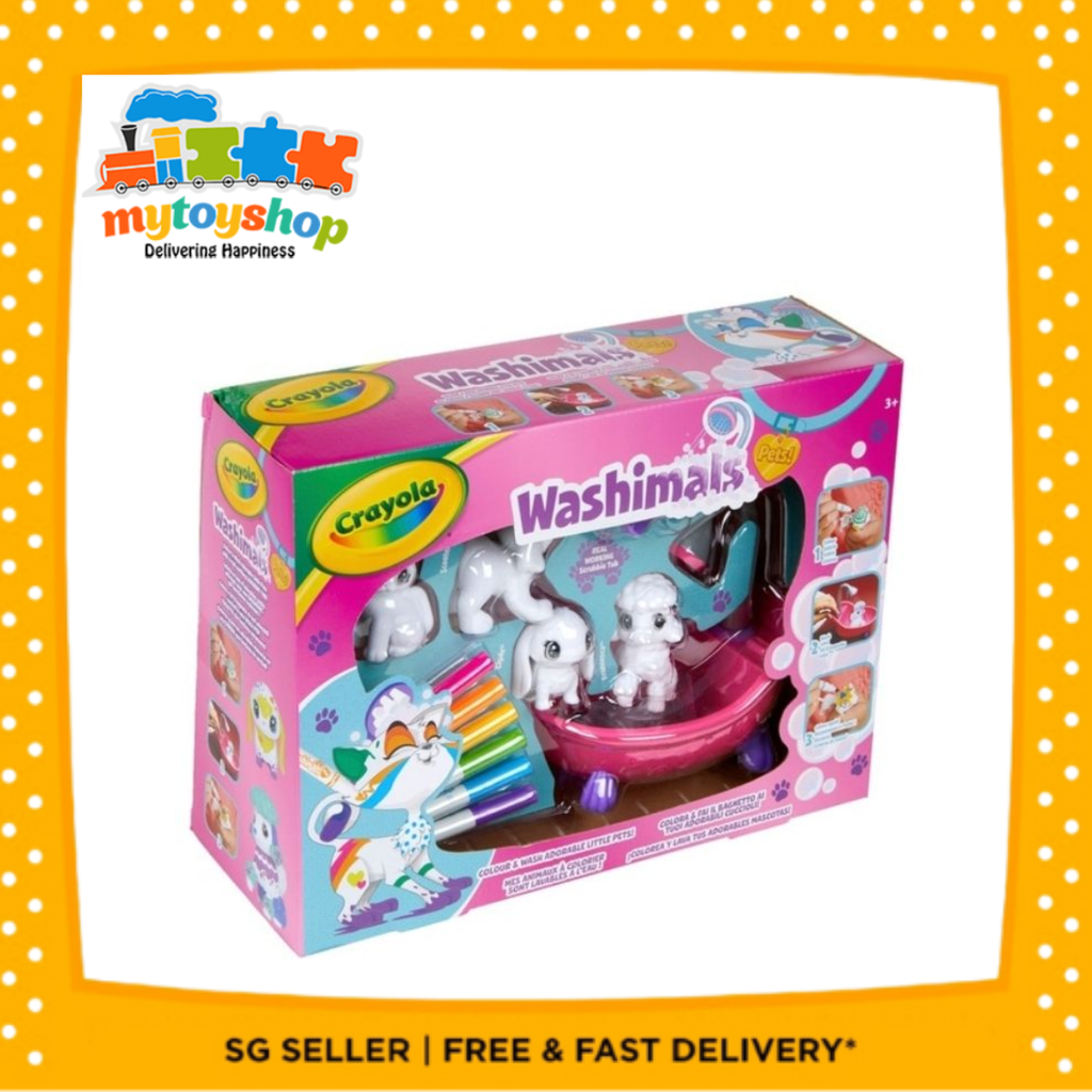 Crayola Washimals Pet Animal Tub Play Set My Toy Shop