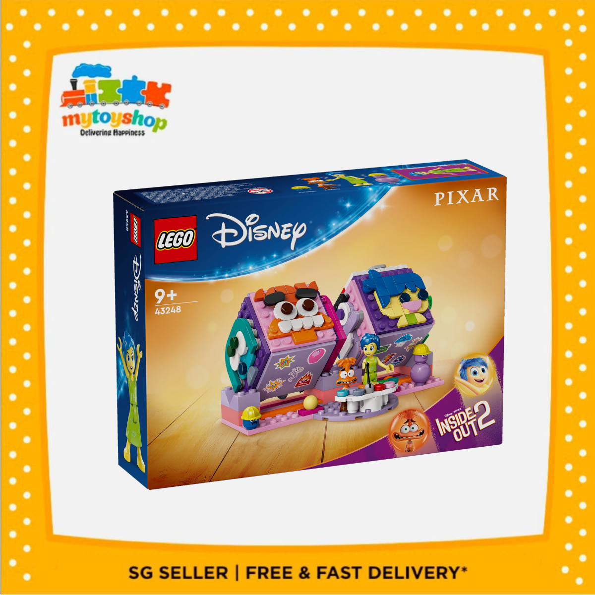 ko LEGO 43248 Disney Inside Out 2 Mood Cubes | My Toy Shop