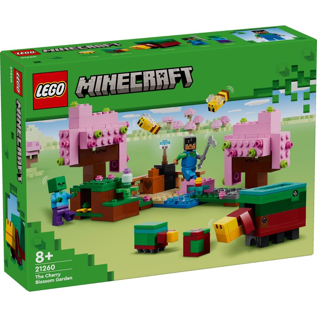 LEGO 21260 Minecraft The Cherry Blossom Garden | My Toy Shop