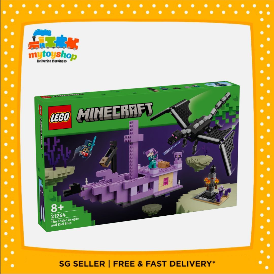 LEGO 21264 Minecraft The Ender Dragon and End Ship My Toy Shop