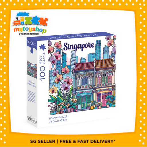 Singapore Heritage Shophouses Puzzle