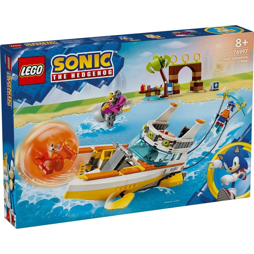 ai LEGO 76997 Sonic The Hedgehog Tails' Adventure Boat | My Toy Shop