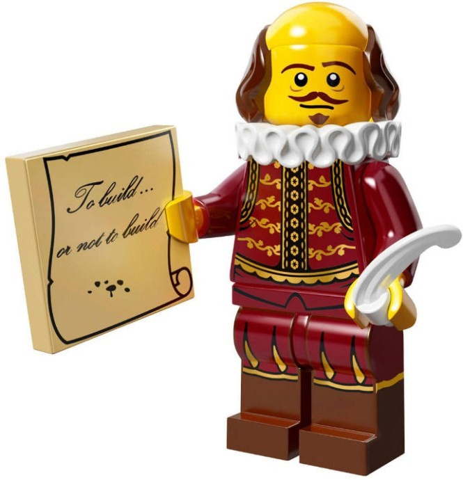 LEGO 71004 William Shakespeare Minifigure | My Toy Shop