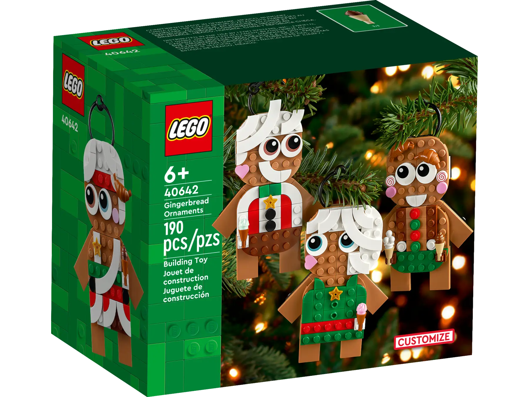 キューピー LEGO 40642 Gingerbread Ornaments | My Toy Shop