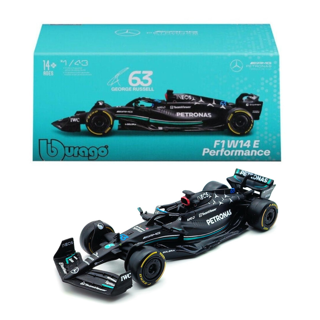 uu Burago 1/43 Mercedes-AMG F1 W14 E Performance 2023 #63
