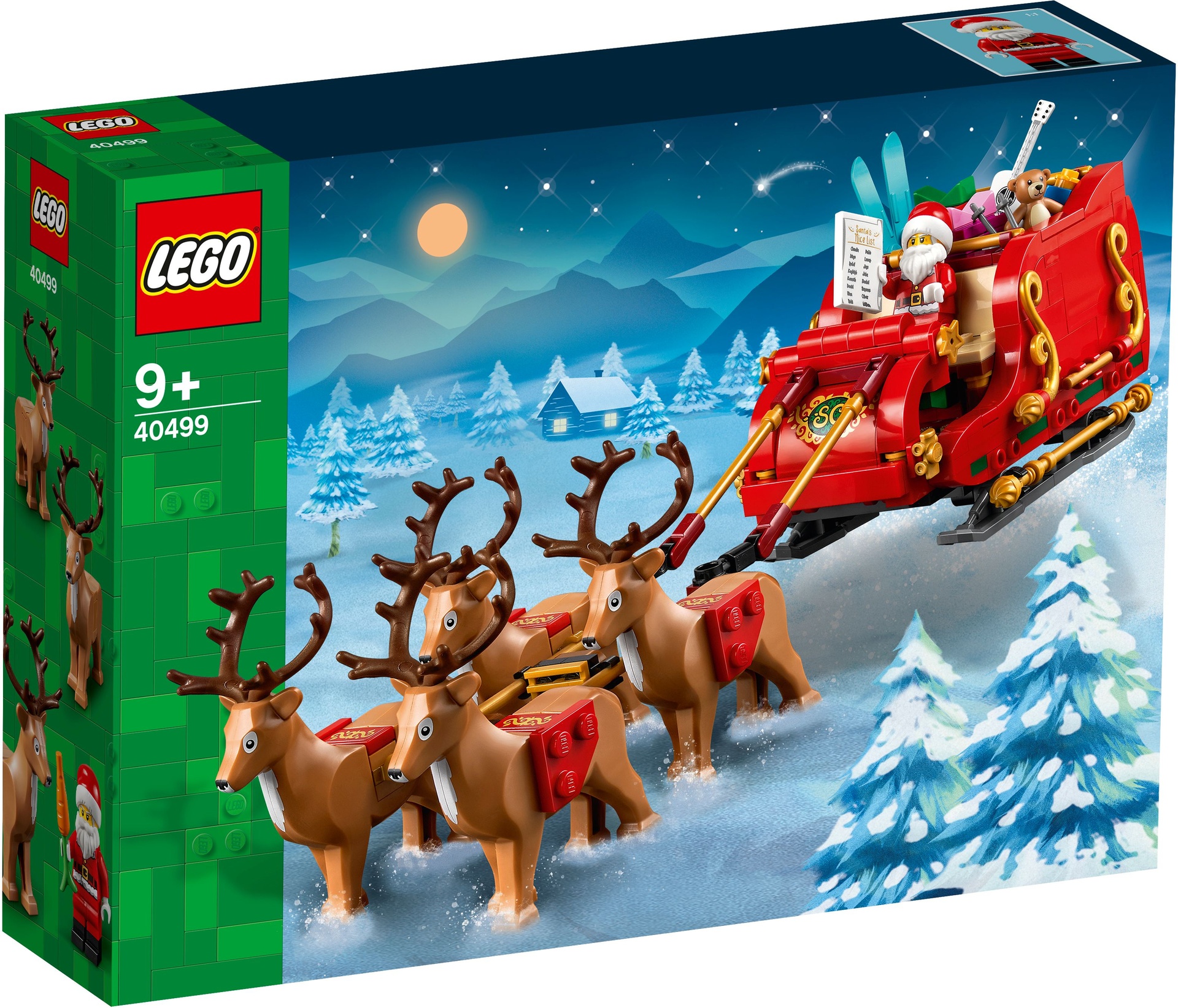 K LEGO Iconic 40499 Santa's Sleigh | My Toy Shop
