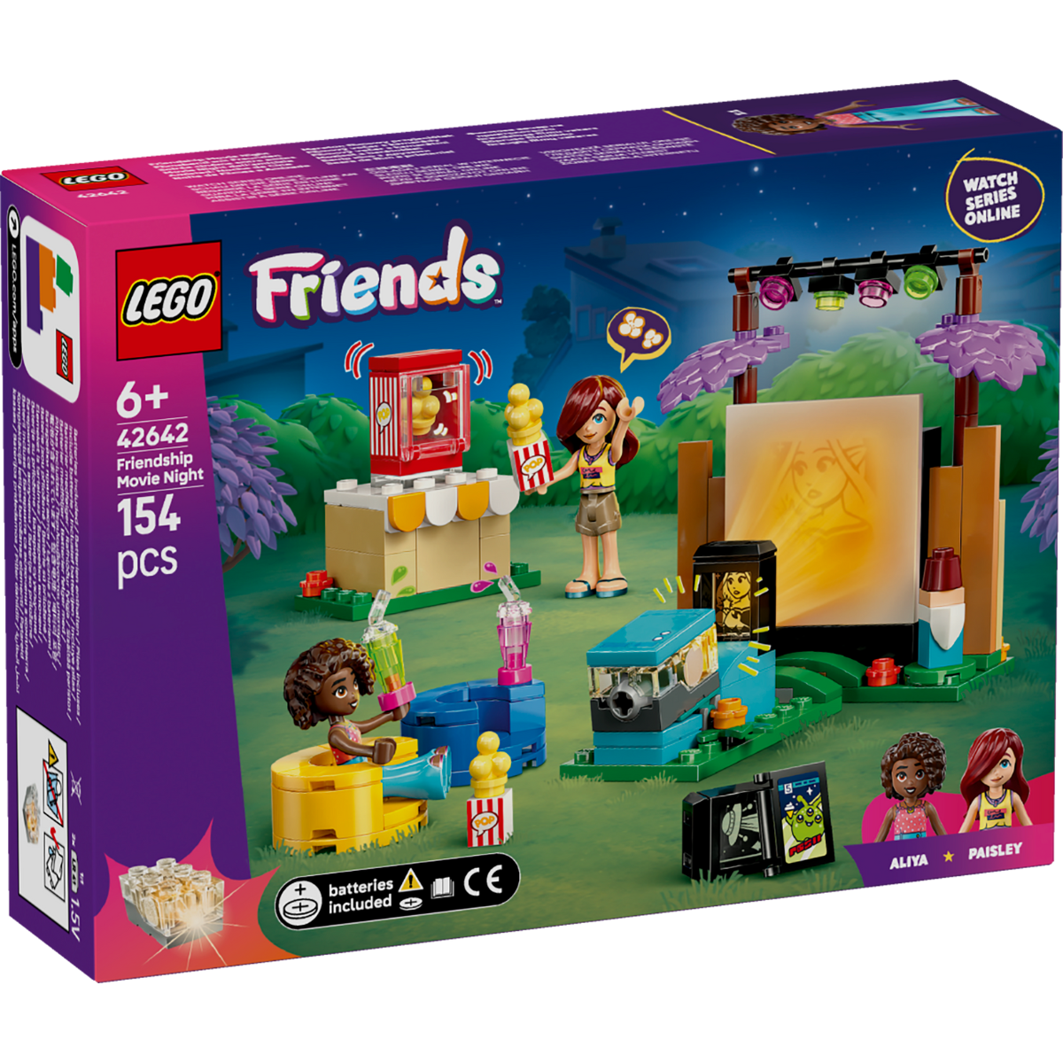 LEGO 42642 Friends Friendship Movie Night | My Toy Shop