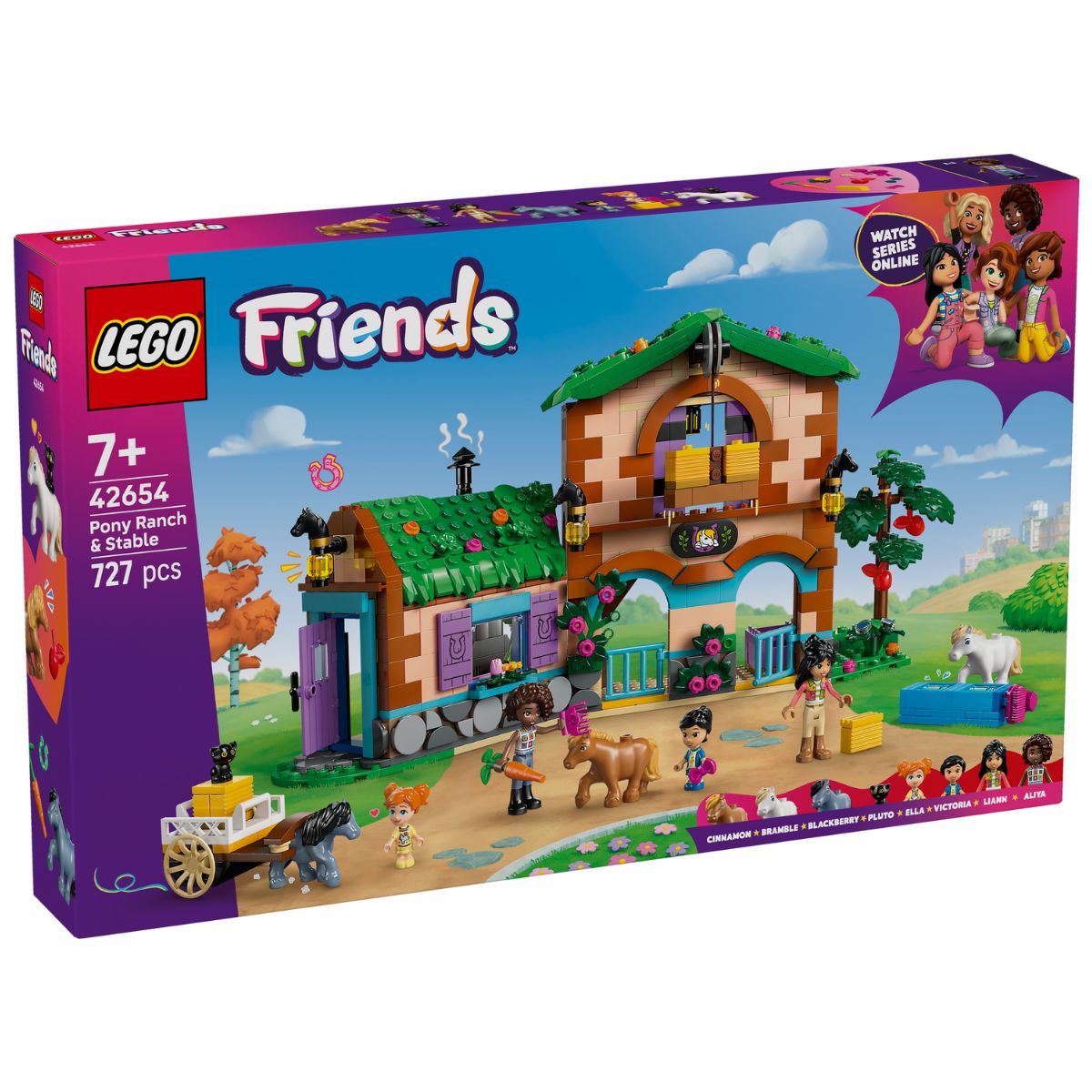 at LEGO 42654 Friends Pony Ranch N Stable | My Toy Shop