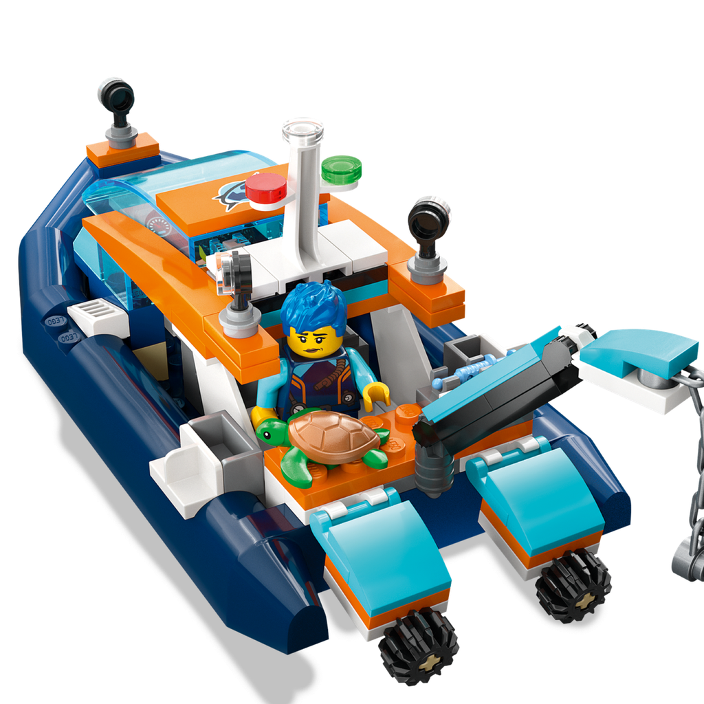 LEGO 60377 City Explorer Diving Boat