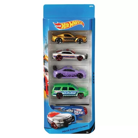 Hot Wheels 5 Car Gift Pack (Random Pick )