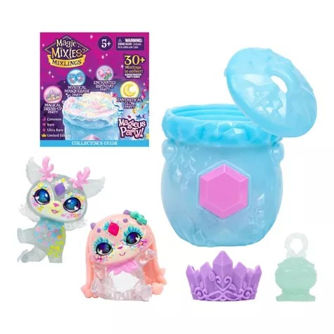 Magic Mixies Mixlings Magicus Party Fizz &amp; Reveal 2pk Cauldron
