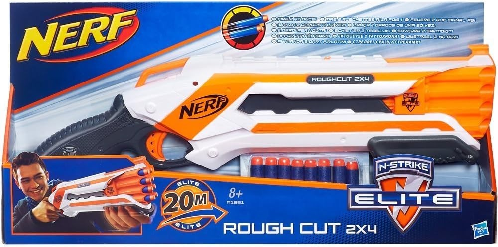 Nerf N-Strike Elite Rough Cut 2X4 Blaster