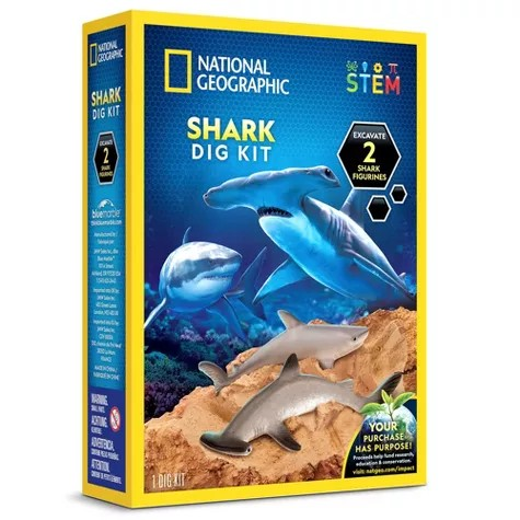 National Geographic Shark Dig Kit