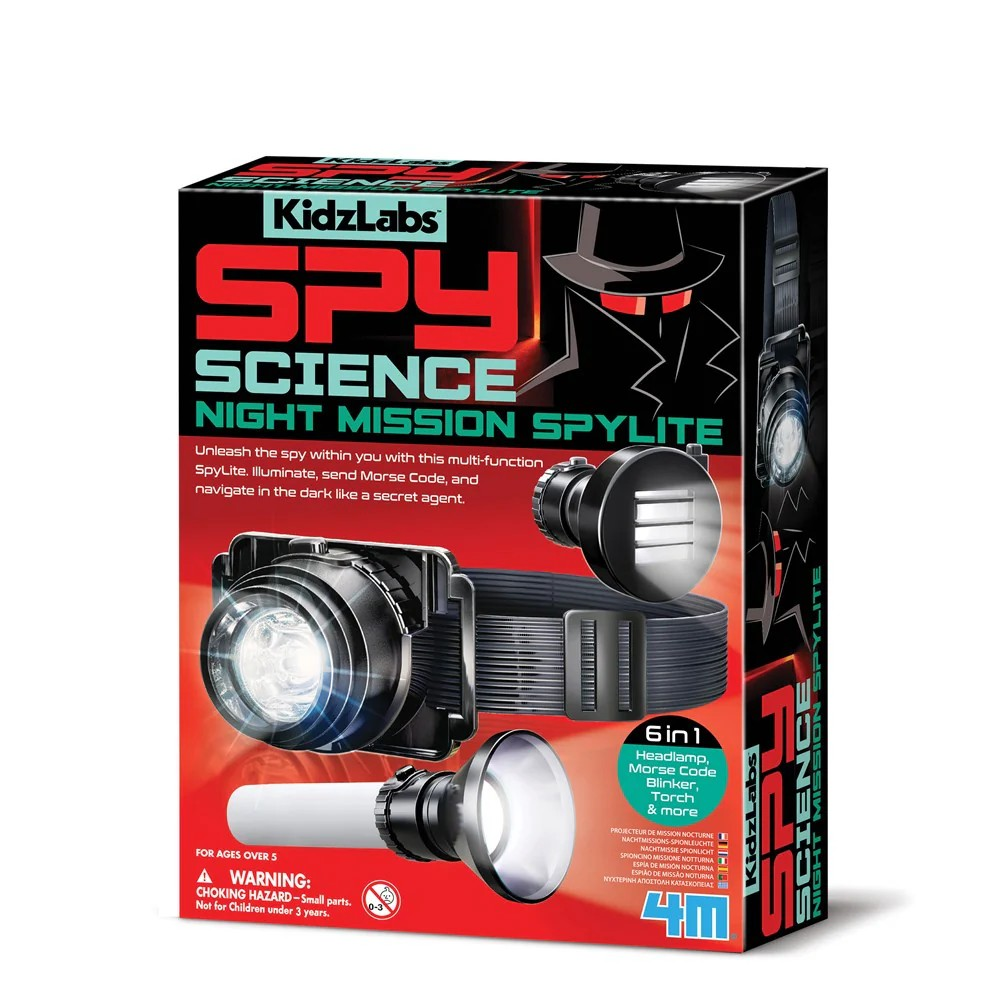 4M Kidzlabs Spy Science Night Mission Spylite