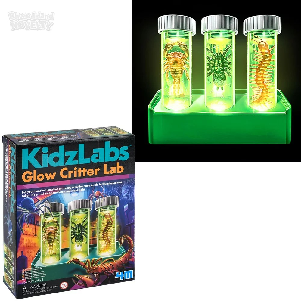 4M Kidzlabs Glow Critter Lab