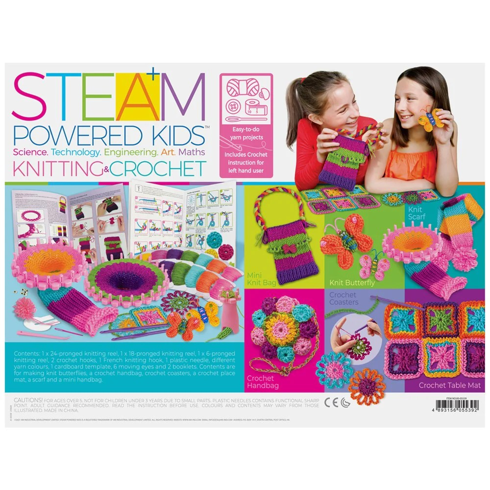 4M STEAM Knitting and Crochet