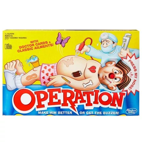 Hasbro Gaming Operation Game